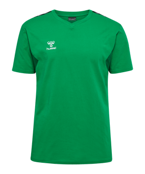 Hummel AUTHENTIC CO T-Shirt Grün F6235 - gruen