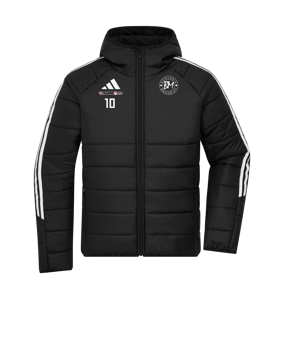 adidas Tiro 24 Winterjacke Schwarz Weiss