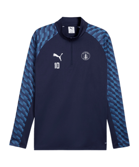 PUMA teamLIGA26 Training 1/4 Zip Top Blau F06