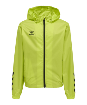 Hummel hmlCORE XK Spray Jacke Kids Grün F5045 - gruen