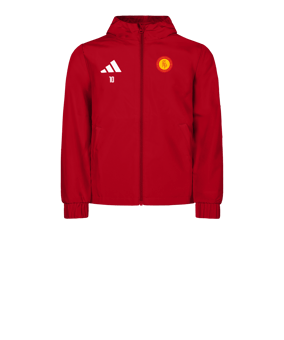 adidas Entrada 26 Veste de pluie Enfants Rouge 