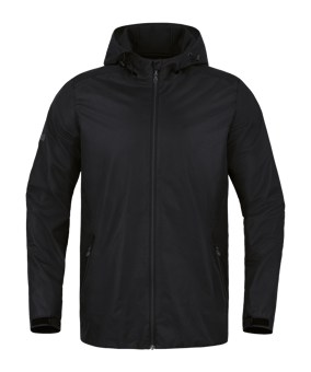 JAKO Allround Allwetterjacke Schwarz F800 - schwarz