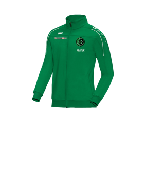 JAKO Classico Polyesterjacke Kids Grün Weiss F06