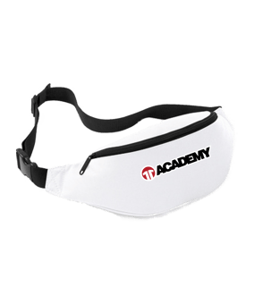 11ts Academy Beltbag Lettering Weiß - weiss
