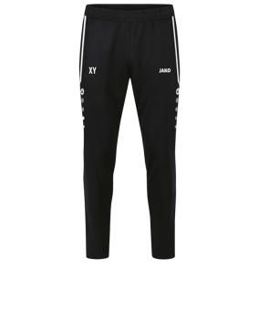 JAKO Allround Trainingshose Schwarz F800