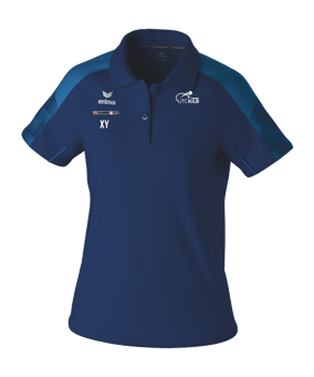 Erima EVO STAR Polo Damen Blau F1112422