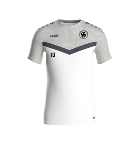 JAKO Iconic T-Shirt Weiss Grau F016