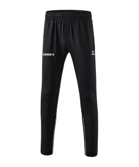 Erima Performance Trainingshose Kids Schwarz Weiss