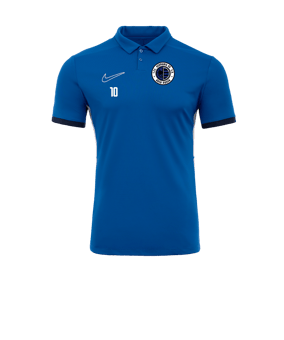 Nike Academy 25 Polo Blau F463