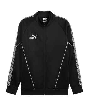 PUMA teamKING Anthem Jacke Schwarz F03 - schwarz