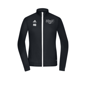adidas Entrada 22 TK Trainingsjacke Damen Schwarz