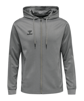 Hummel hmlCORE XK Kapuzenjacke Grau F2006 - grau