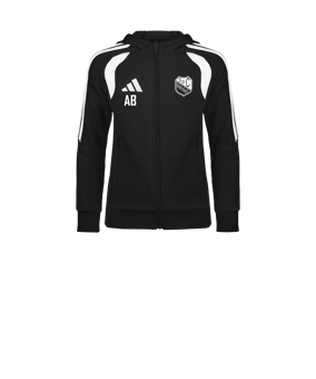 adidas Tiro 26 League Kapuzenjacke Kids Schwarz