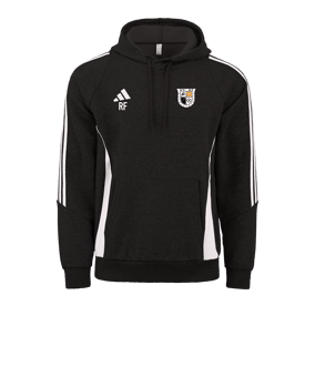 adidas Tiro 24 Hoody Schwarz Weiss