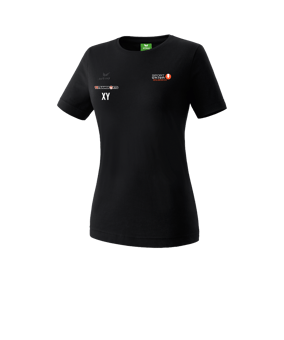 Erima Teamsport T-Shirt Damen Schwarz