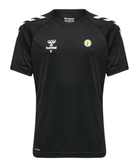 T-shirt Hummel hmlCORE XK Poly enfants noir F2001 