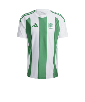 adidas Striped 24 Trikot Weiss Grün