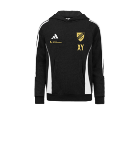 adidas Tiro 24 Hoody Schwarz Weiss