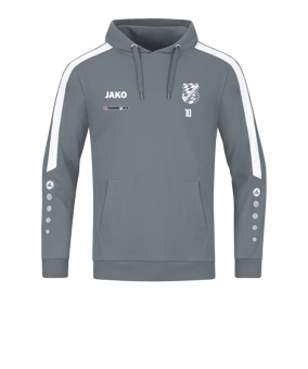 JAKO Power Hoody Grau Weiss F840