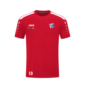 JAKO Power Trikot Rot Weiss F100