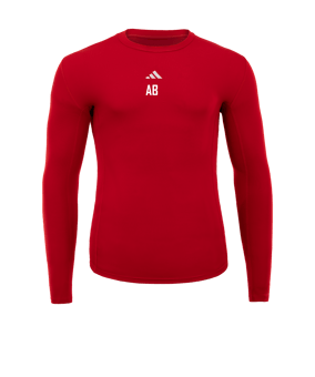 adidas Techfit Longsleeve Rot