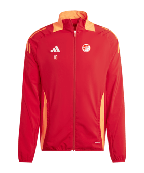 adidas Tiro 24 Competition Präsentationsjacke Rot
