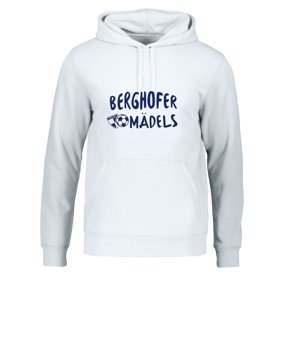 Merch Drummer 2.0 Hoody White | #berghofermädchen