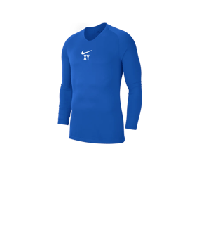 Nike Park First Layer Top langarm Kids Blau F463