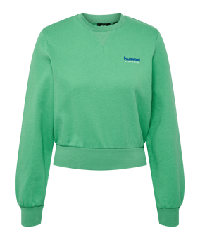 Hummel Lgc Shai Short Sweatshirt Damen Grün F6109 - gruen