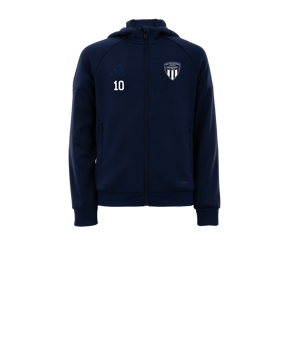 adidas Tiro 25 Travel Kapuzenjacke Kids Blau