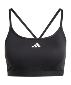 adidas Aeroreact Training 3S Sport-BH Damen - schwarz