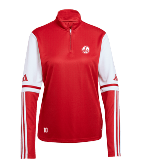 adidas Squadra 25 HalfZip Sweatshirt Damen Rot