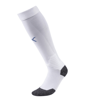 PUMA LIGA Socks Stutzenstrumpf Weiss Blau F12 - weiss