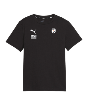 PUMA teamGOAL Casuals T-Shirt Kids Schwarz F03