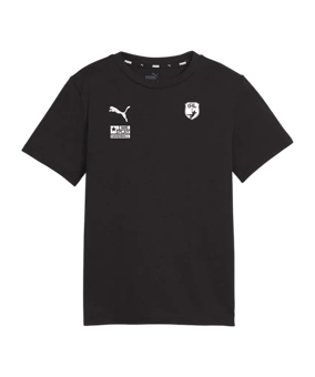 PUMA teamGOAL Casuals T-Shirt Kids Schwarz F03