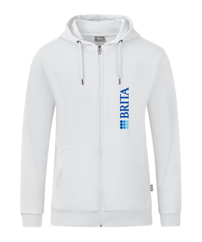 JAKO Organic Kapuzenjacke Weiss F000