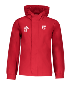 adidas Entrada 22 Allwetterjacke Kids Rot