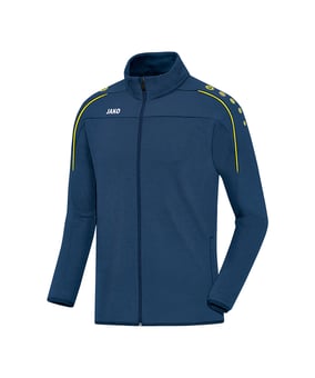 JAKO Classico Trainingsjacke Blau Gelb F42 - blau