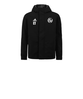 adidas Entrada 22 Allwetterjacke Kids Schwarz