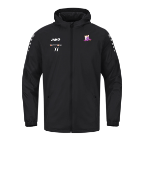 JAKO Team 2.0 Allwetterjacke Schwarz F800