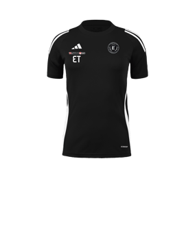 adidas Tiro 24 Trikot Damen Schwarz Weiss