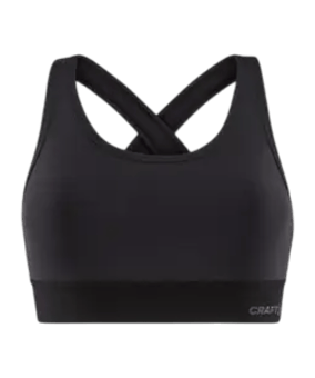 Craft Training Padded Sport-BH Damen Schwarz - schwarz