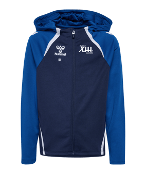 Hummel Veste à capuche Bleu C7317