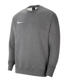 Nike Park 20 Fleece Sweatshirt Grau Weiss F071 - grau
