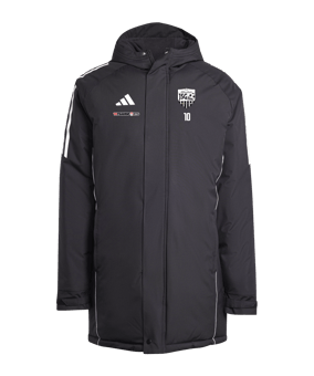 adidas Tiro 24 Winterjacke Schwarz Weiss