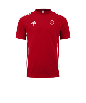 T-shirt adidas Tiro 24 rouge blanc 