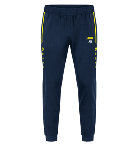 JAKO Allround Polyesterhose Blau Gelb F904