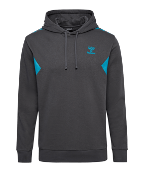 Hummel Staltic Cotton Hoody Grau F1025 - grau