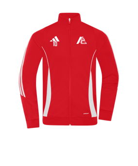 adidas Tiro 24 Trainingsjacke Rot Weiss