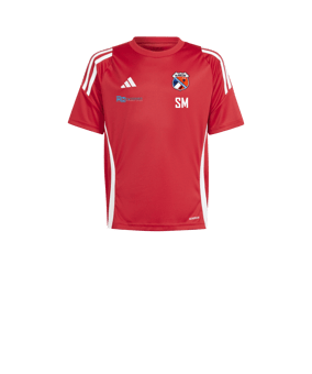 adidas Tiro 24 Trikot Kids Rot Weiss